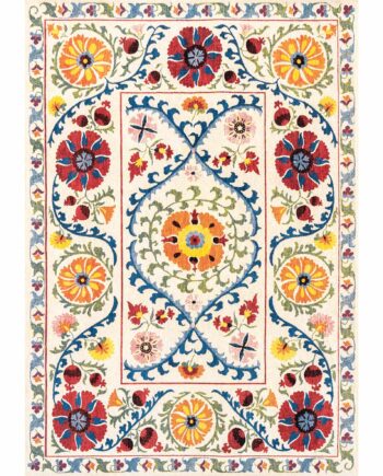 Louis De Poortere teppich Antiquarian Suzani 9728 Origine