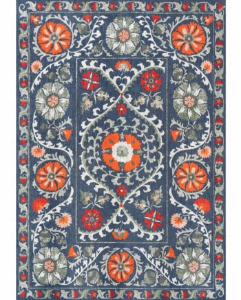Louis De Poortere teppich Antiquarian Suzani 9730 Nordic