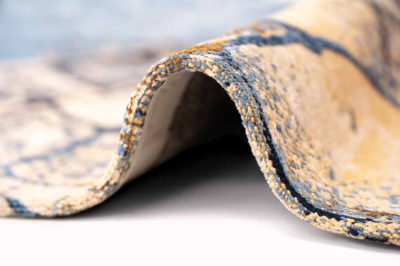 Louis De Poortere teppich Cities Dubai 9698 Gold Sea upfold