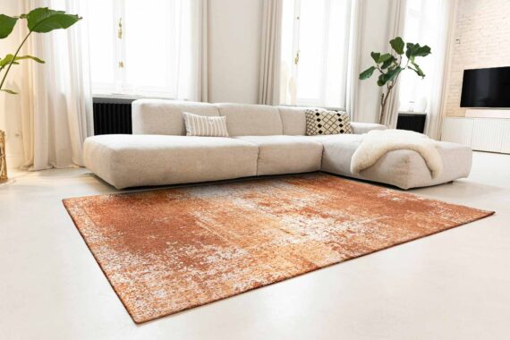 Louis De Poortere teppich Mad Men Virgin Land 9657 Mars Ambiance