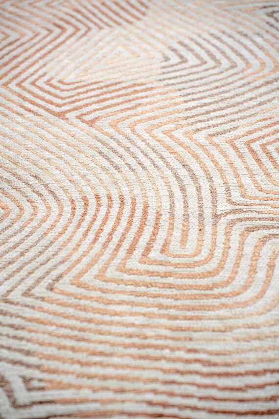 Louis De Poortere teppich Meditation Coral 9800 Indian Sand zoom vertical