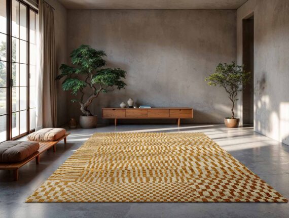 Louis De Poortere teppich Structures Berber 9648 Berber Erg Ambiance